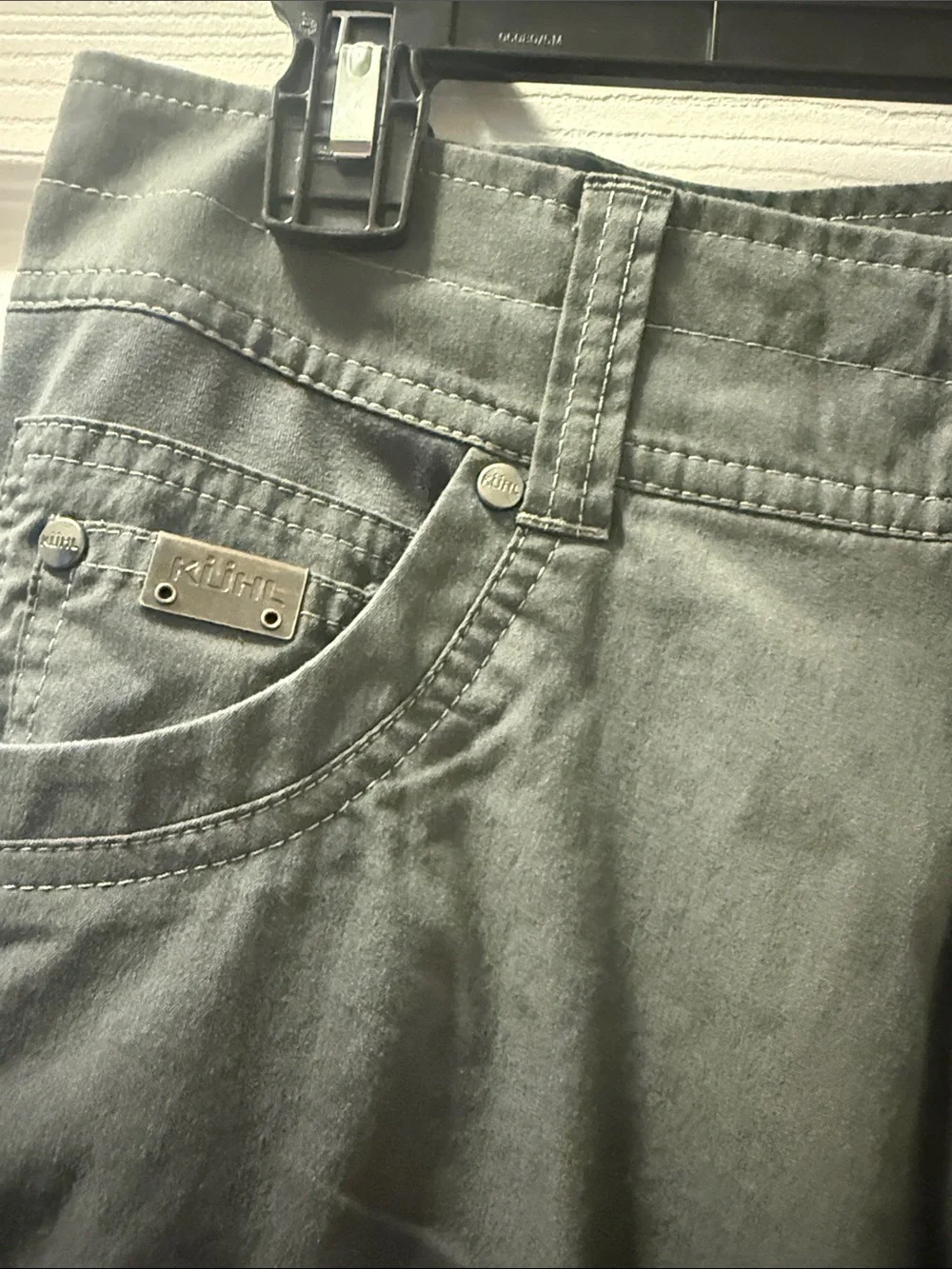 Kuhl Men's Chino-Style Pants in gray